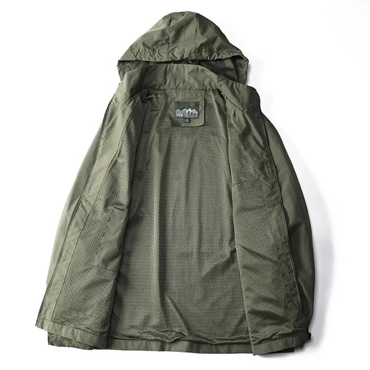 Waterproof Tactical Windbreaker