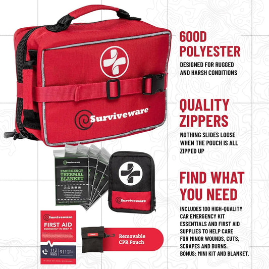 238-Piece Premium Survival First Aid Kit