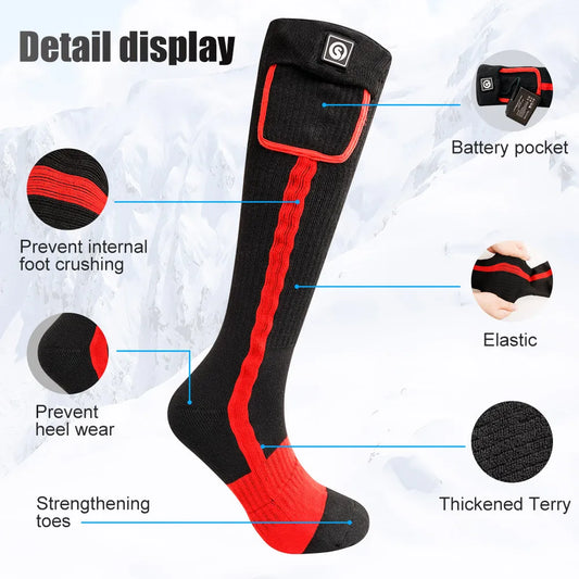 Rechargeable Heated Socks