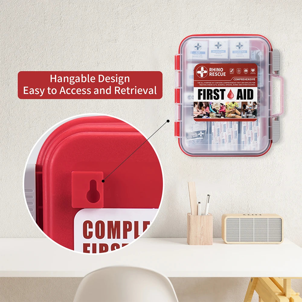 350 Pieces OSHA All-Purpose First Aid Kit
