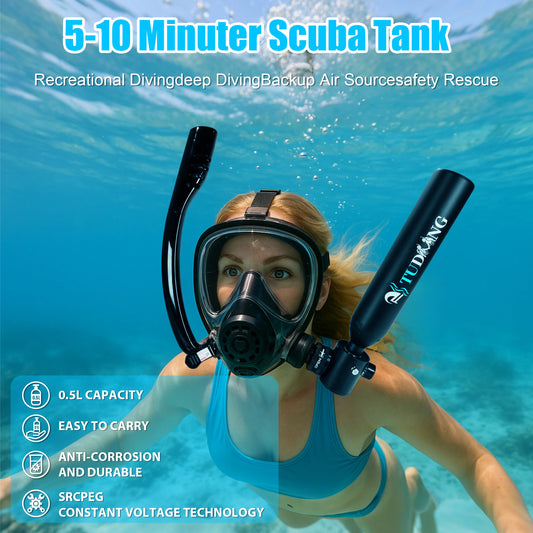 0.5L Mini Scuba Diving Tank