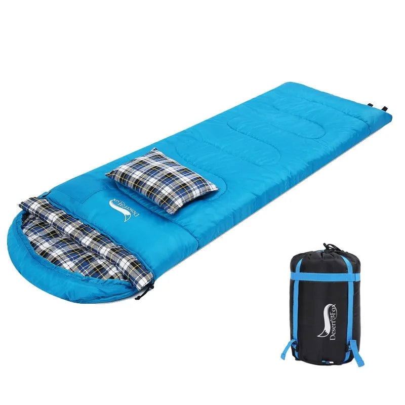 Flannel Sleeping Bags With Pillow