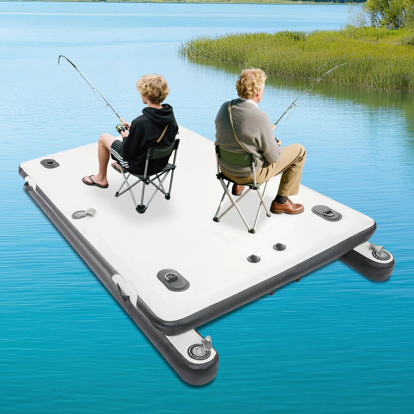 Portable Inflatable Multi Person Fishing Platform