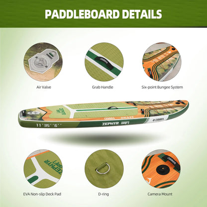 11ft Inflatable Paddle Board