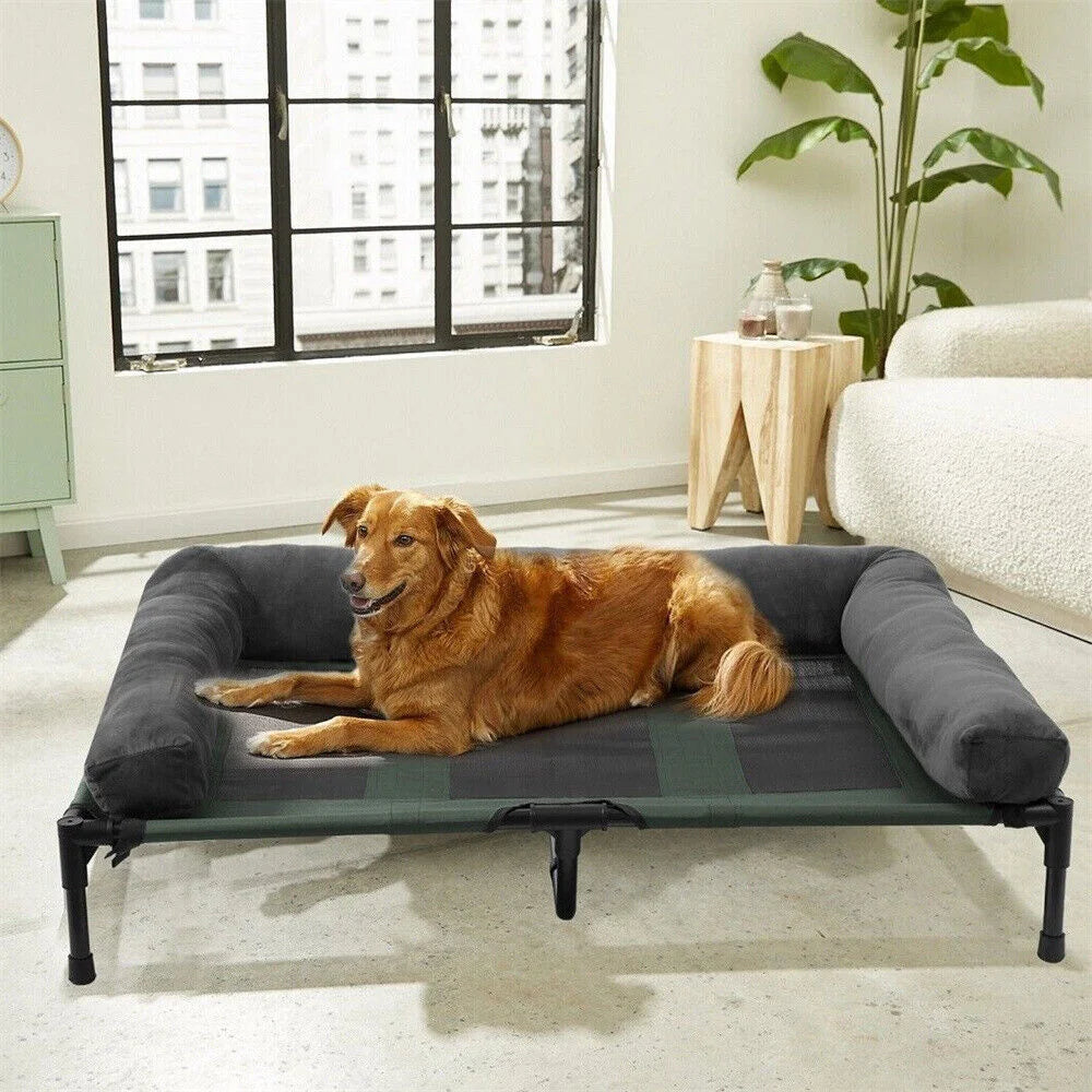 Large Outdoor Raised Dog Bed