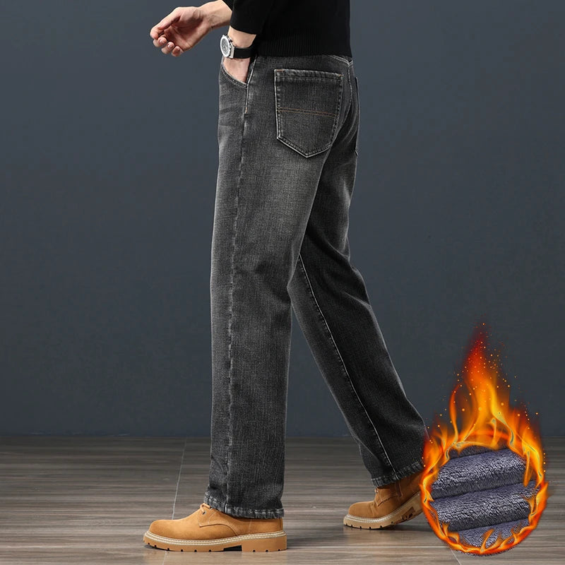 Men's Fleece Jeans