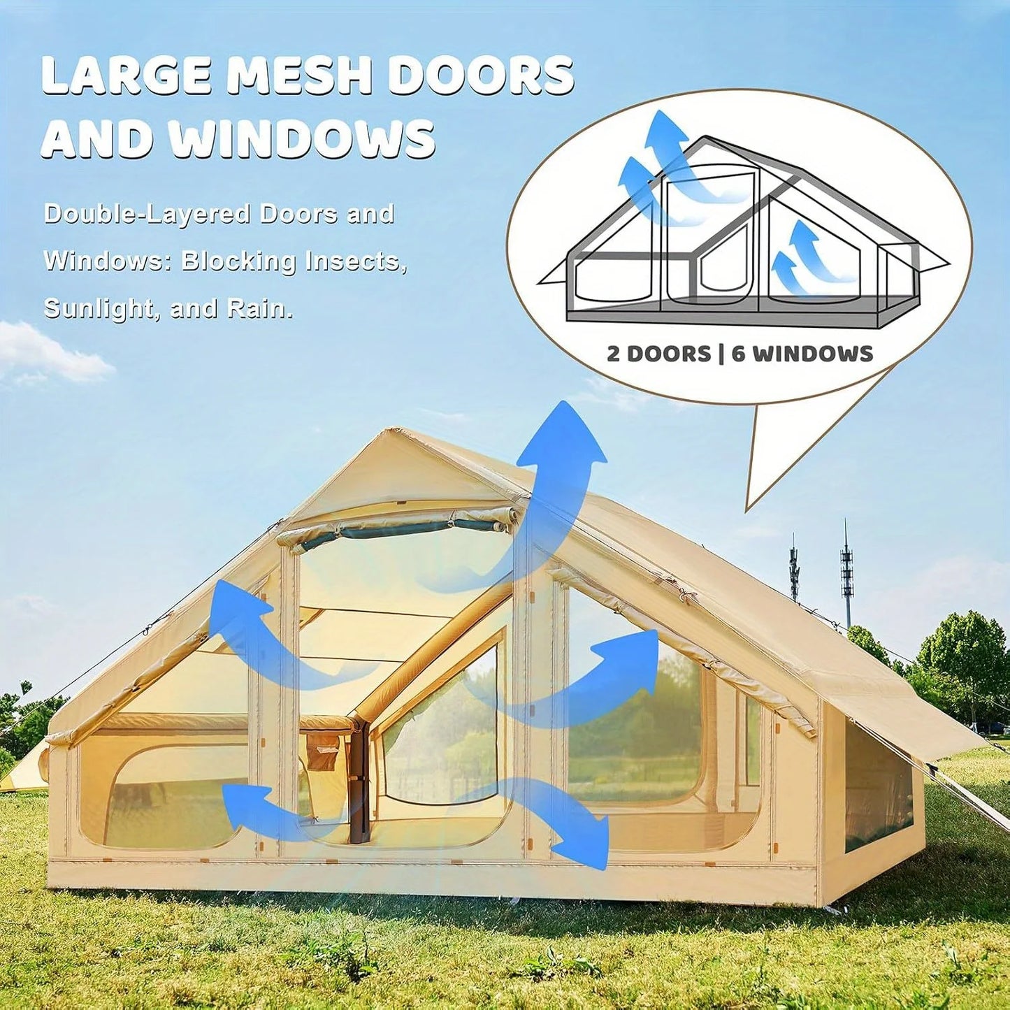 Inflatable Camping Tent