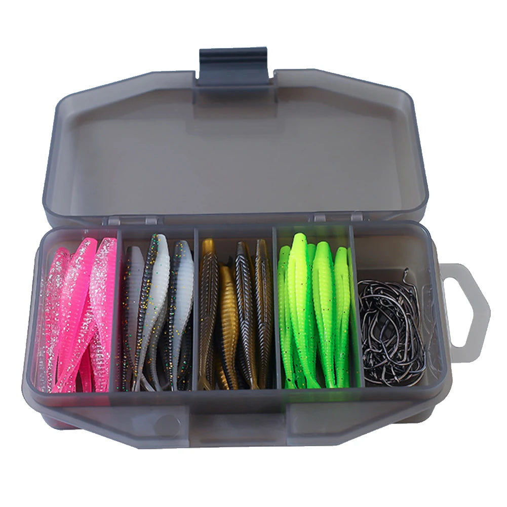 61 Piece Artificial Lure Kit