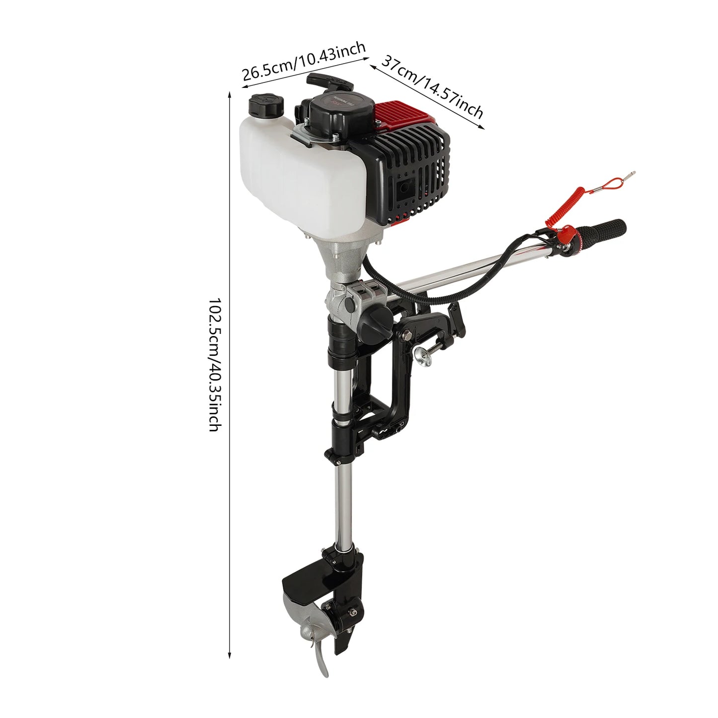 2.3 HP 2 Stroke Outboard Motor