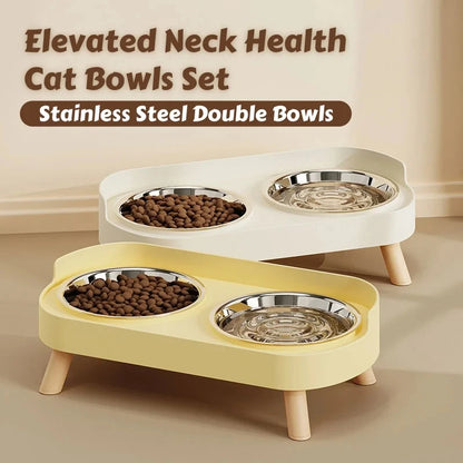 Elevated Dog Feeder