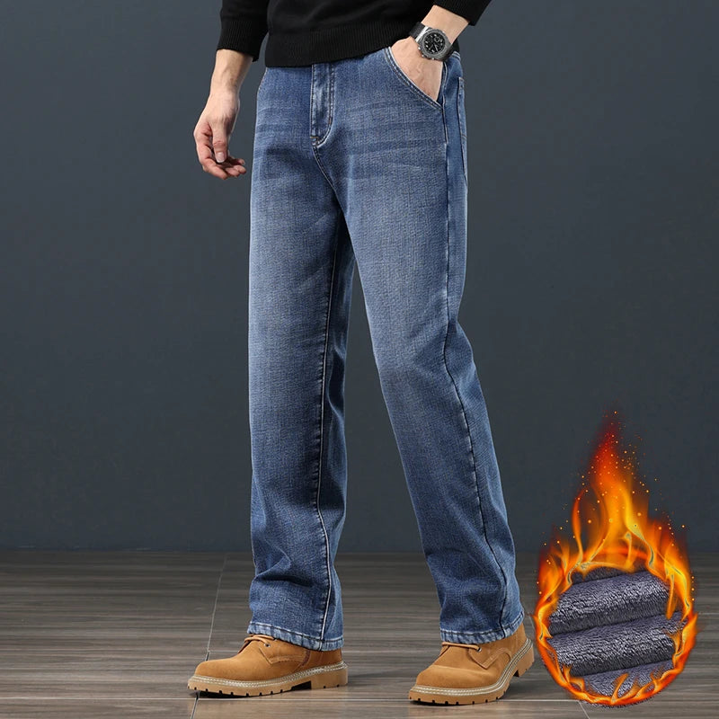 Men's Fleece Jeans