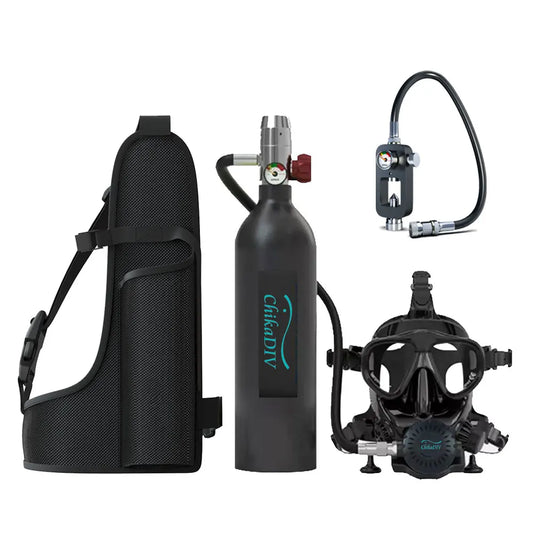 Portable 1L 3000PSI Scuba Lung Tank