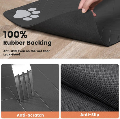 Absorbent Dog Feeding Mat