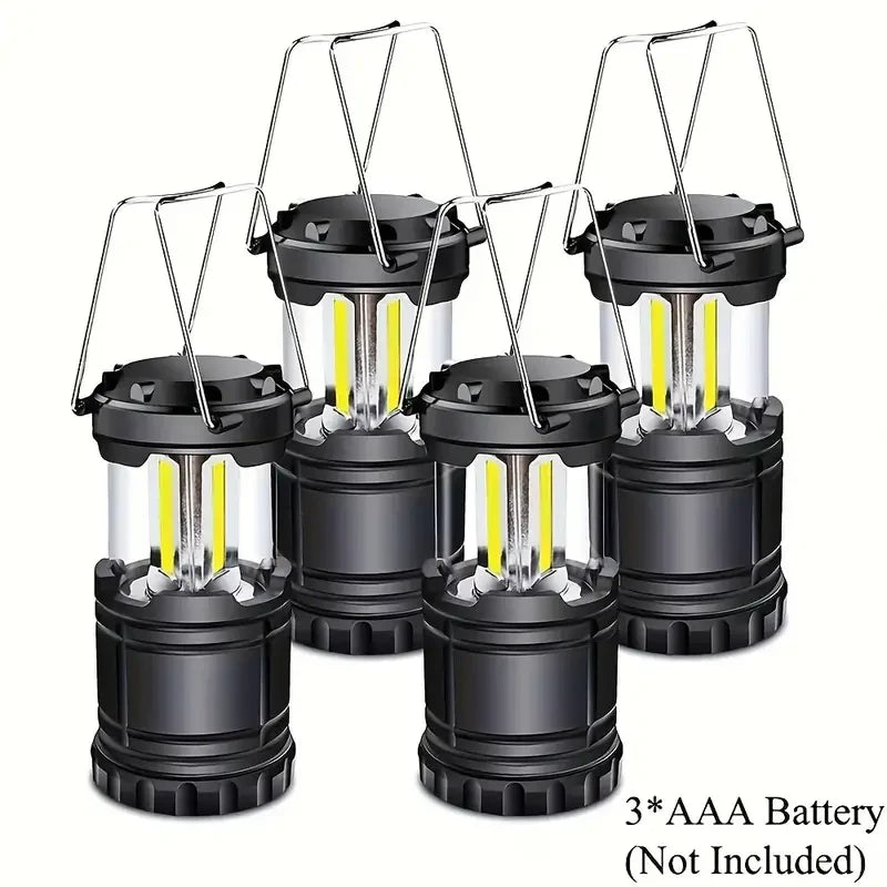 1/2/4Pcs LED Folding Camping Lantern