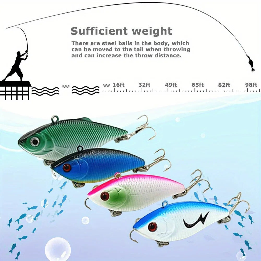 30Pcs Fishing Lures Set