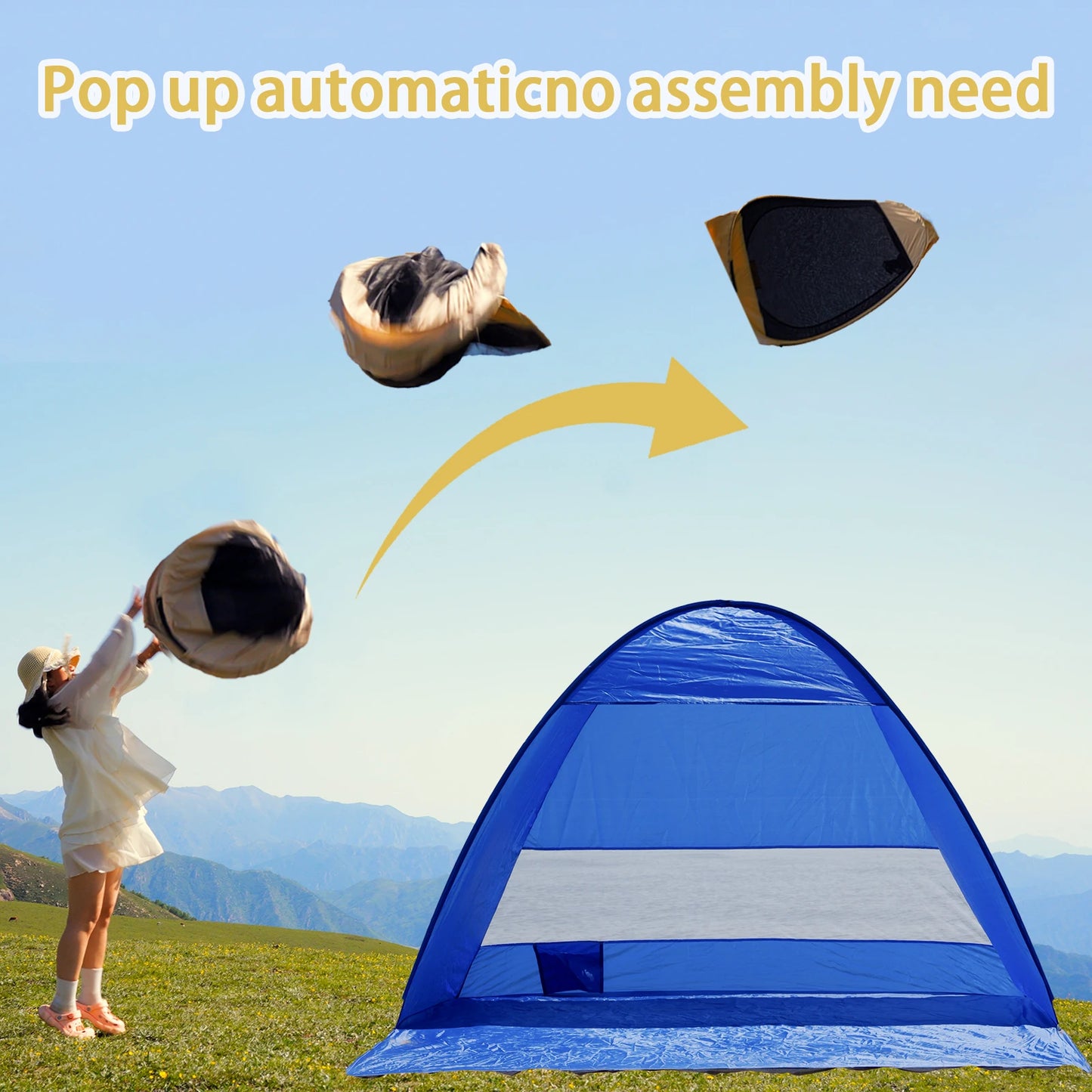Pop Up Beach Tent