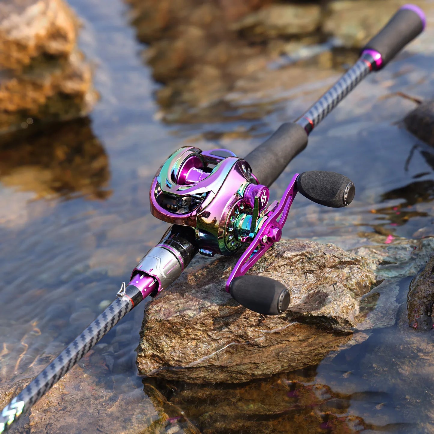 180cm Carbon Fiber Telescopic Fishing Rod