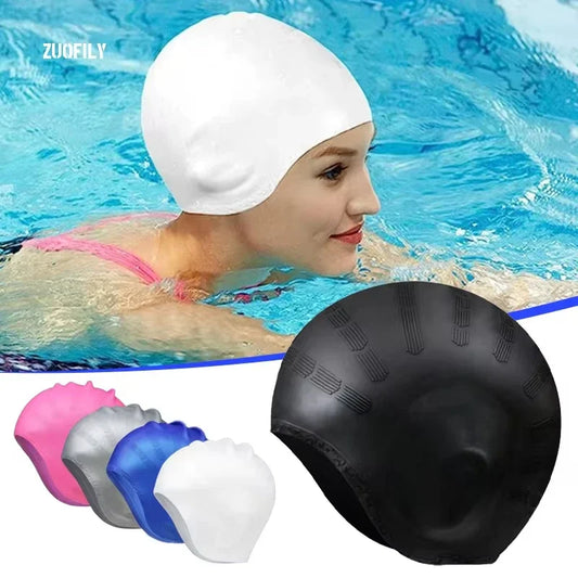 Professional Durable Silicone Swimming Cap