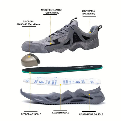 Men's Comfortable Soft-Soled  Work Shoes