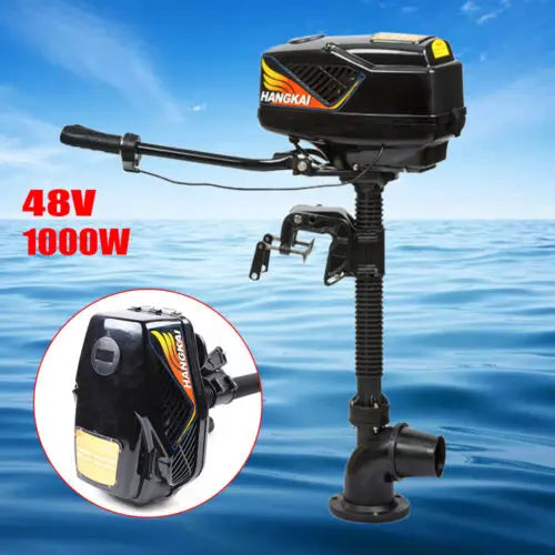 4-6 HP 4-Stroke Gas/Electric Outboard Motor