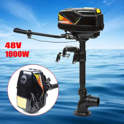 4-6 HP 4-Stroke Gas/Electric Outboard Motor