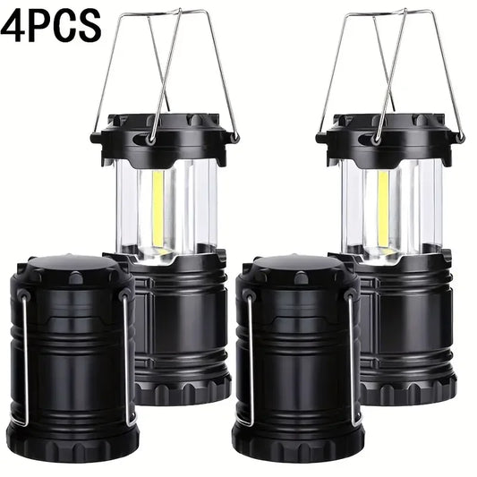 1/2/4Pcs LED Folding Camping Lantern