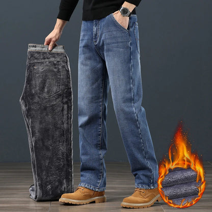 Men's Fleece Jeans