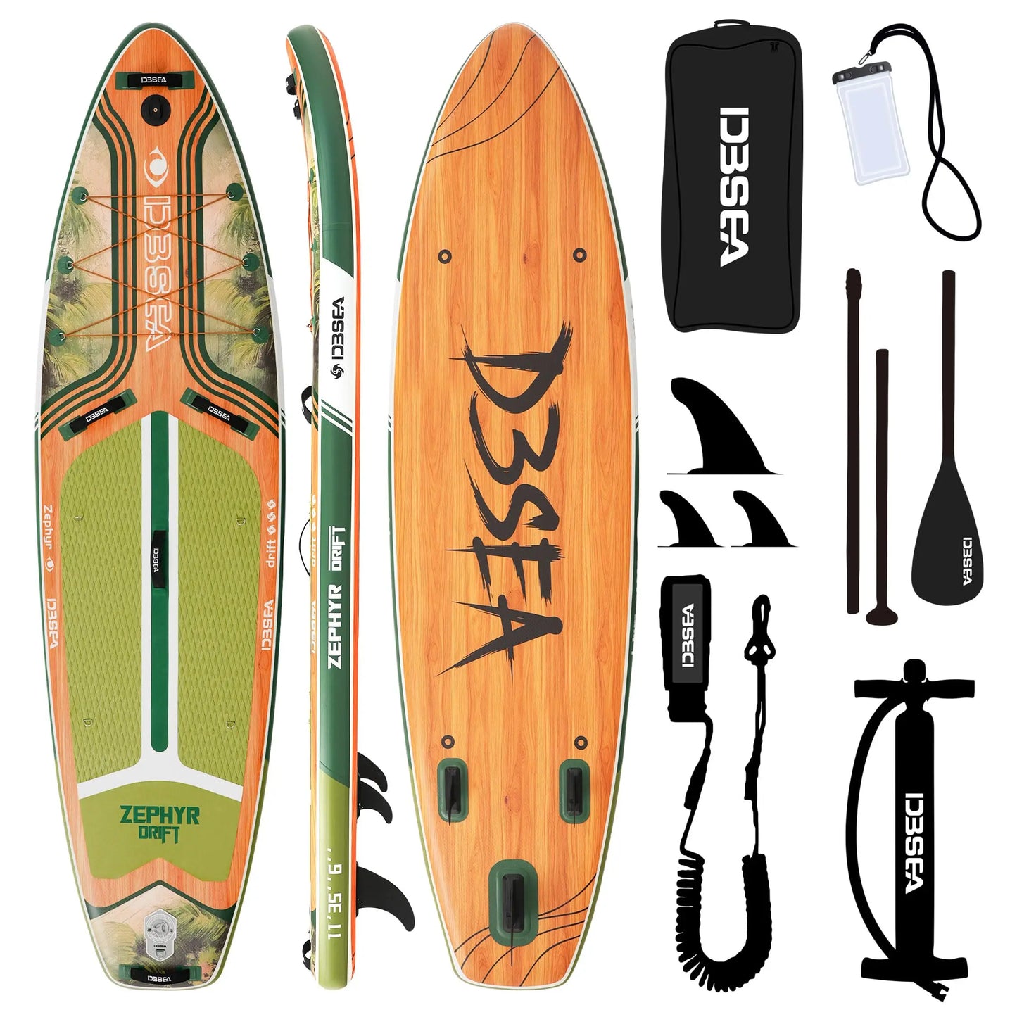 11ft Inflatable Paddle Board