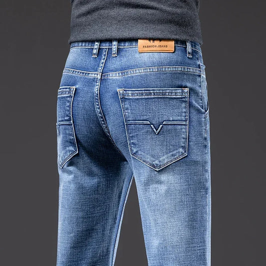 Men's Stretch Washed Jeans