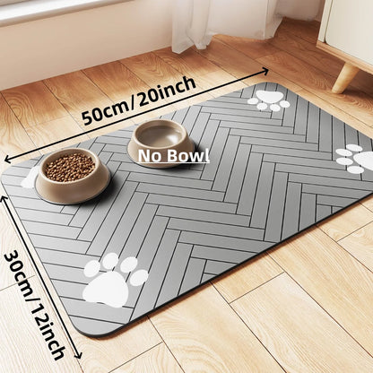 Absorbent Dog Feeding Mat
