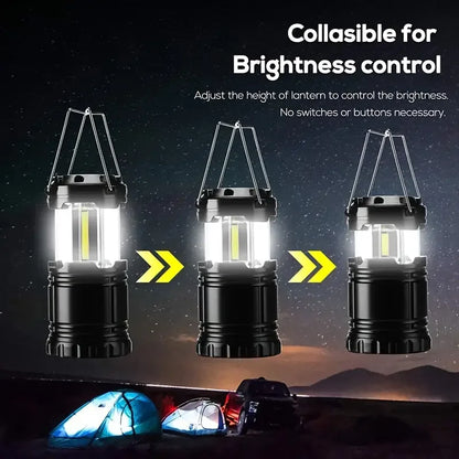 1/2/4Pcs LED Folding Camping Lantern