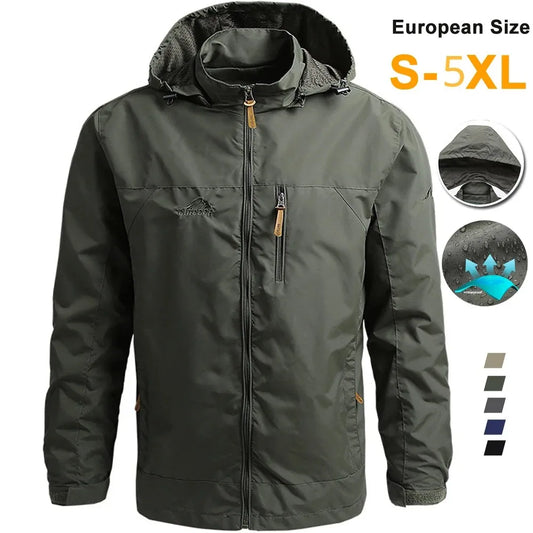 Waterproof Tactical Windbreaker