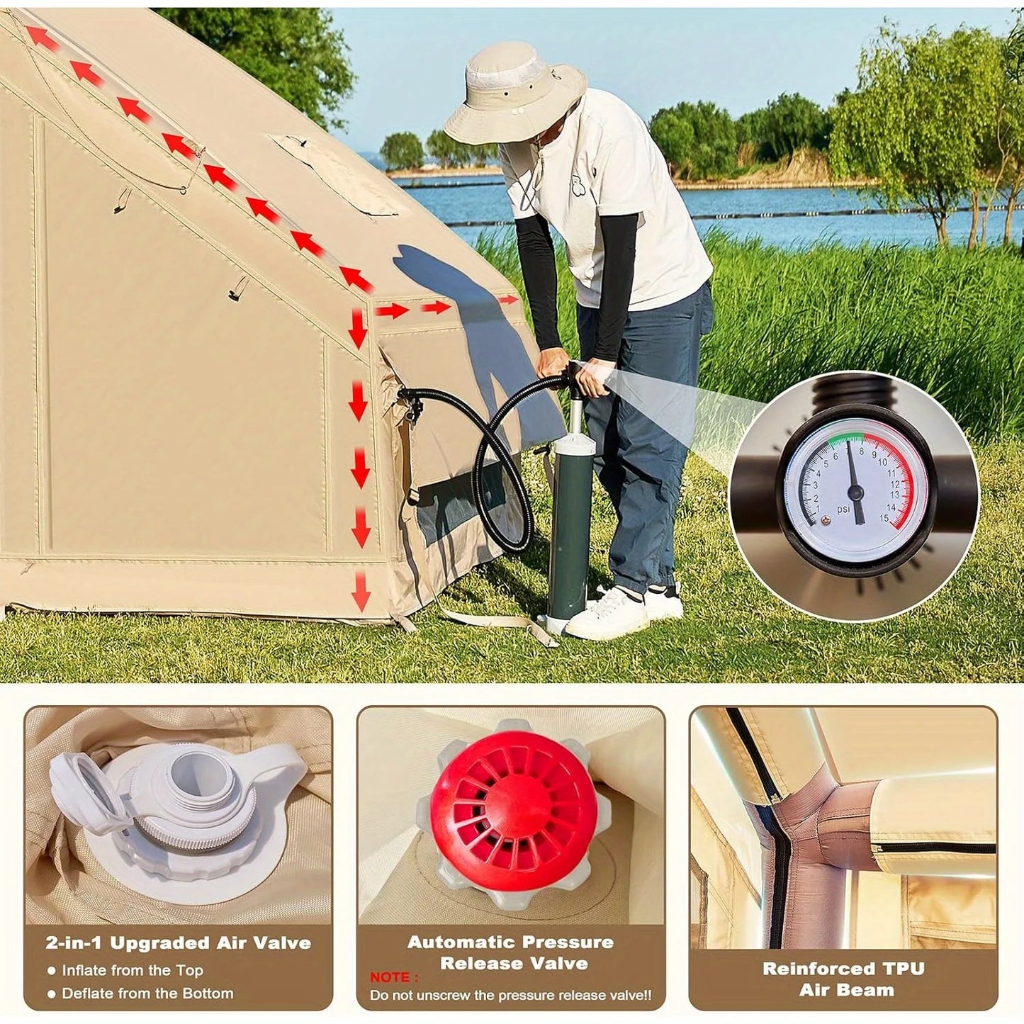Inflatable Camping Tent