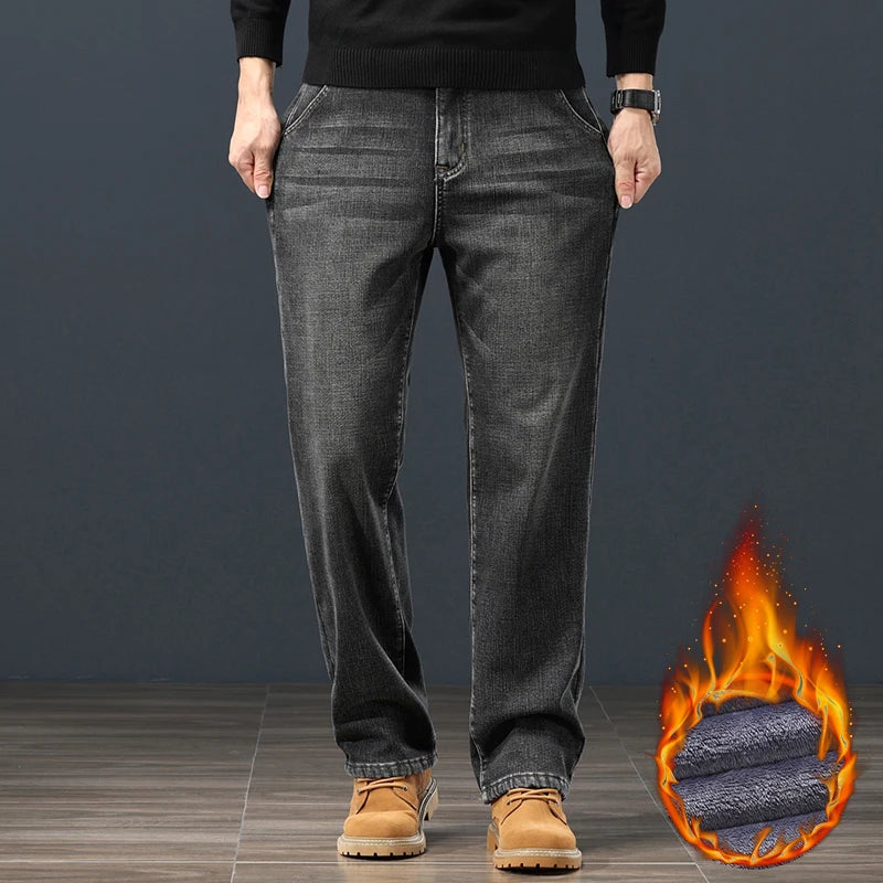 Men's Fleece Jeans