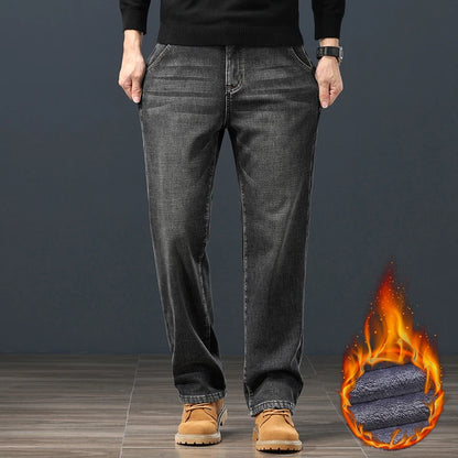 Men's Fleece Jeans