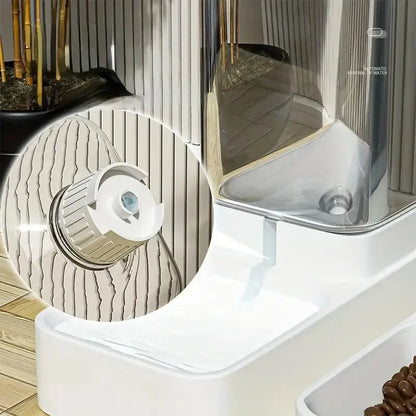 1pc/2pcs Automatic Dog Feeder/Water Dispenser