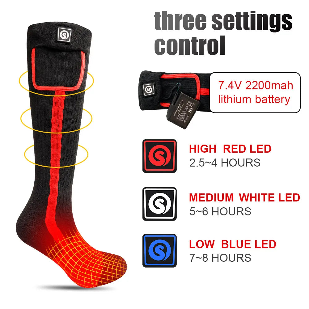 Rechargeable Heated Socks