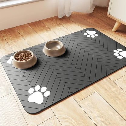 Absorbent Dog Feeding Mat