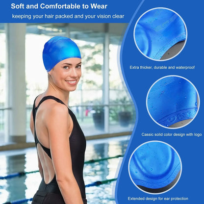 Professional Durable Silicone Swimming Cap