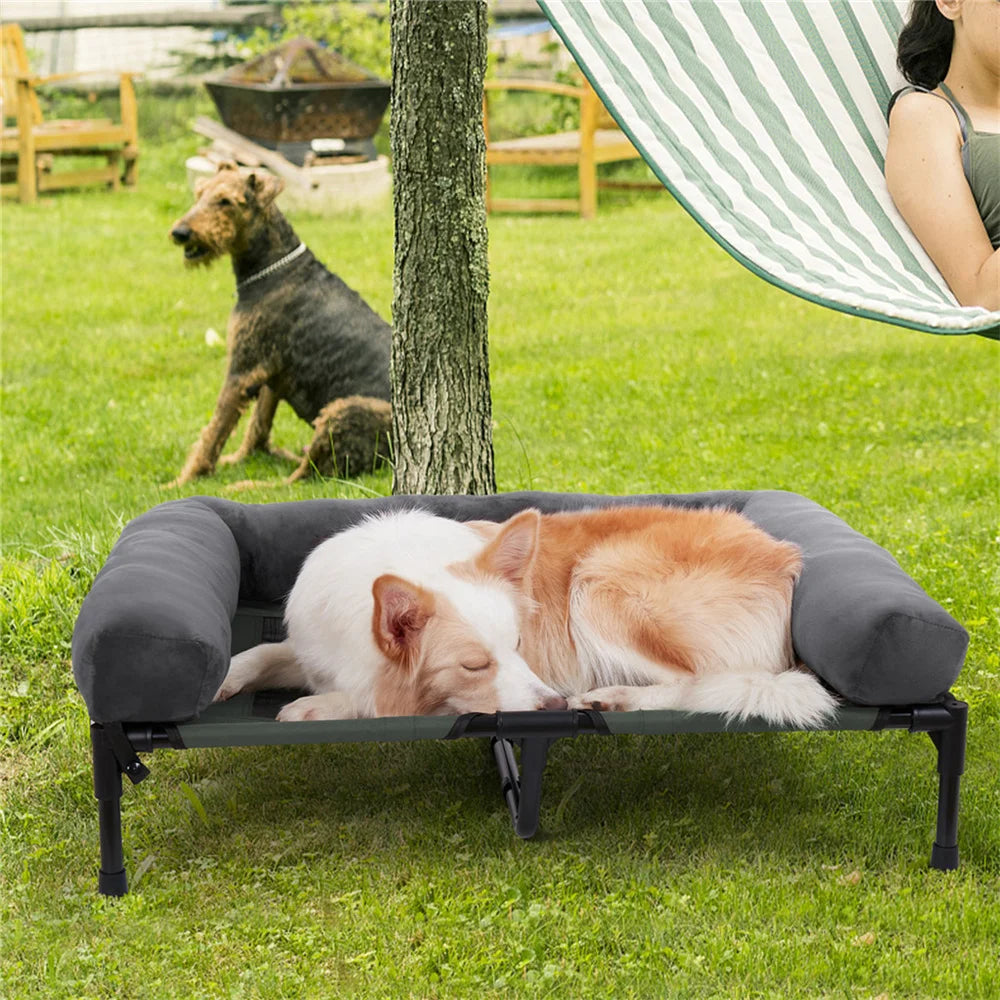 Large Outdoor Raised Dog Bed