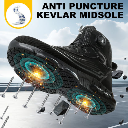 Men's High Top Lace-Free Shoes