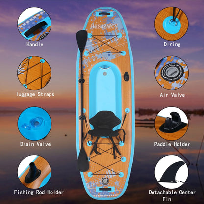 10' Inflatable Paddle Board