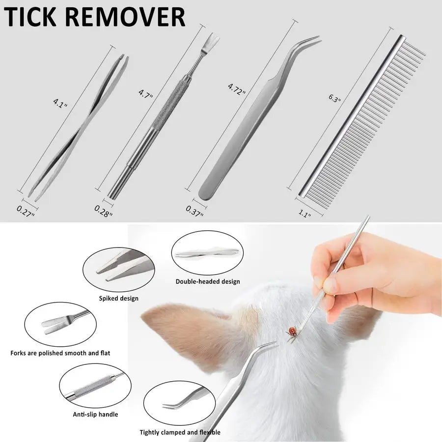 136pcs Dog First Aid Kit