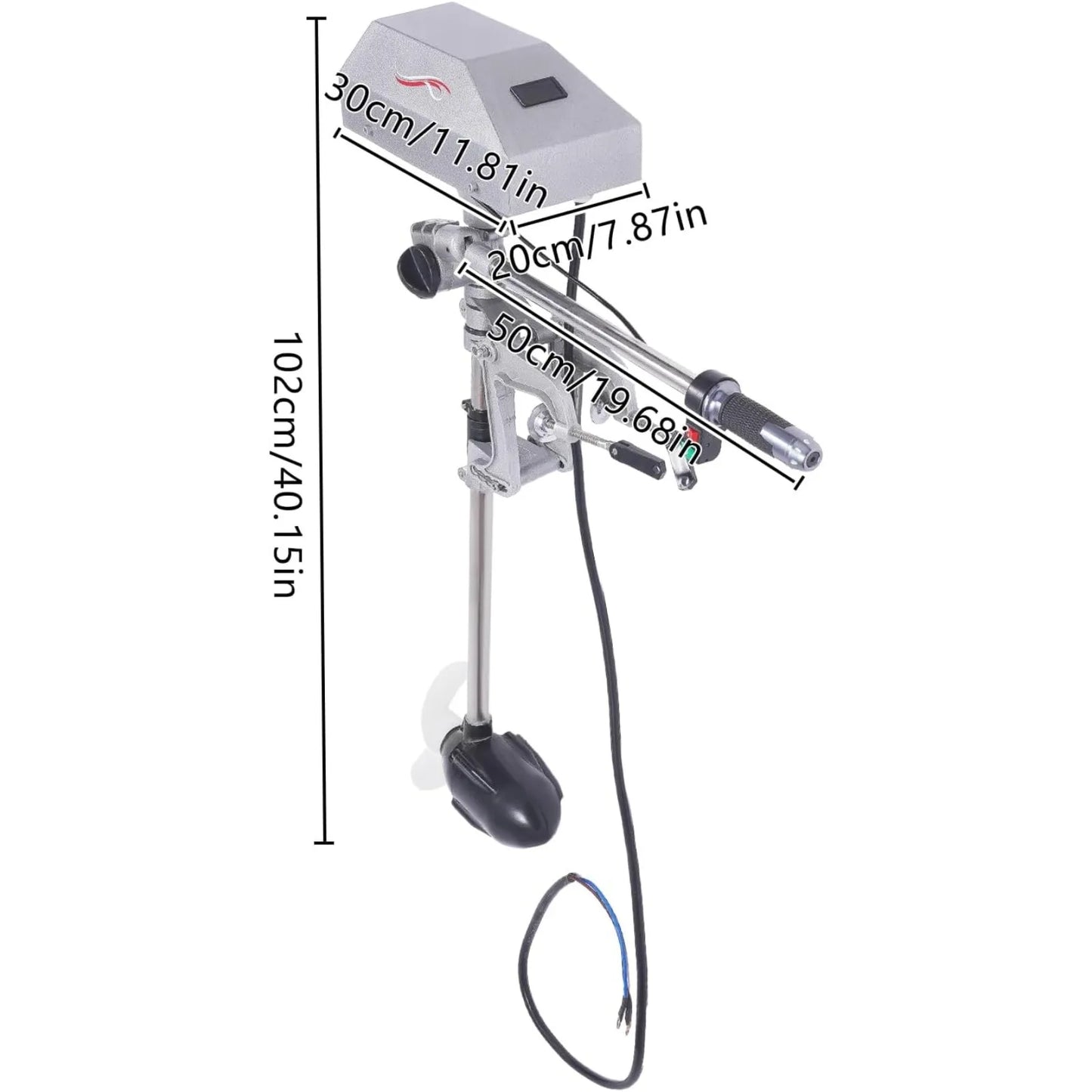 Underwater Electric Outboard Engine