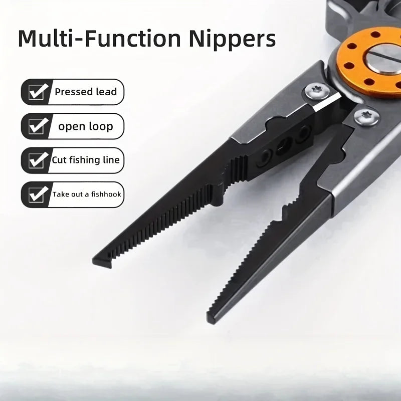 Aviation Aluminum Multi-functional Fishing Pliers