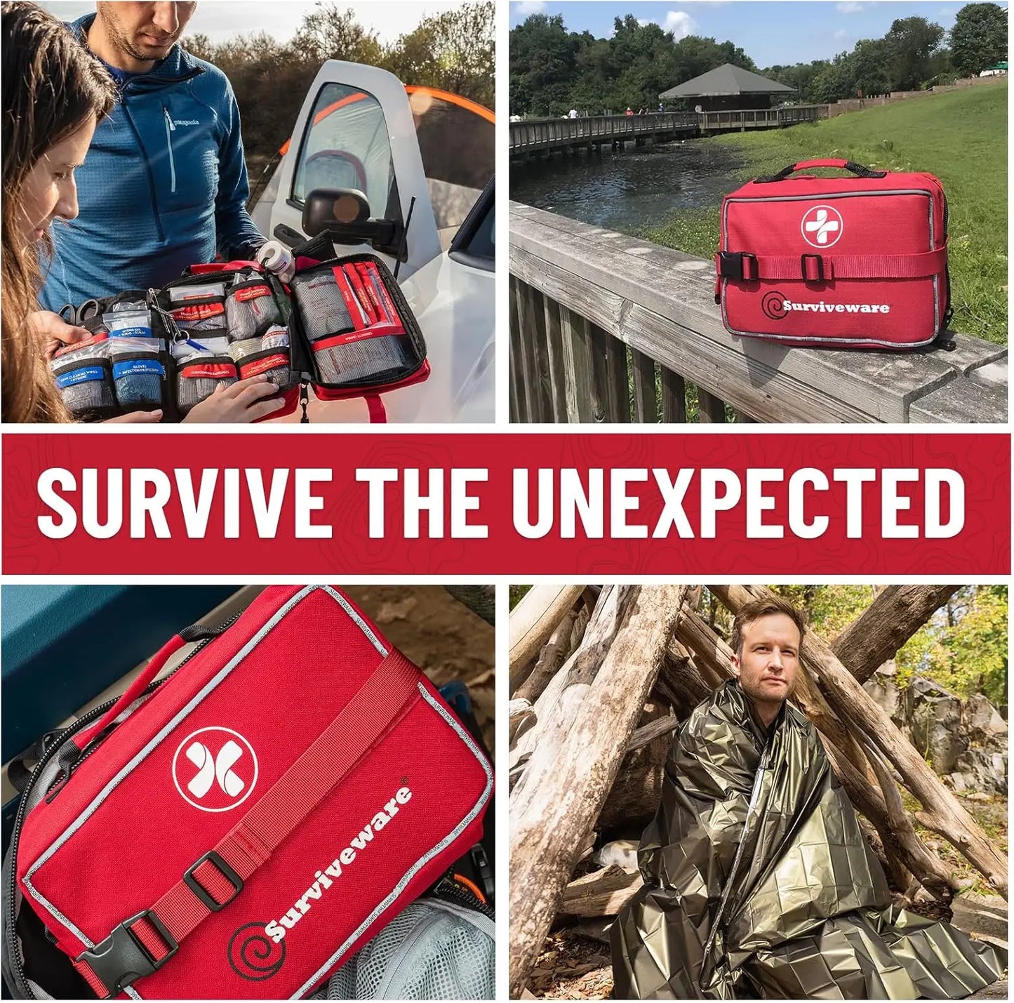 238-Piece Premium Survival First Aid Kit
