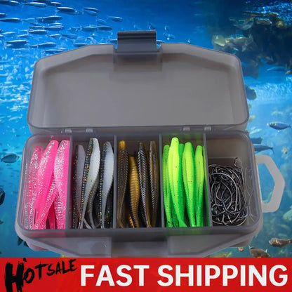 61 Piece Artificial Lure Kit