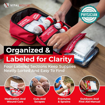 346-Piece Emergency First Aid Kit