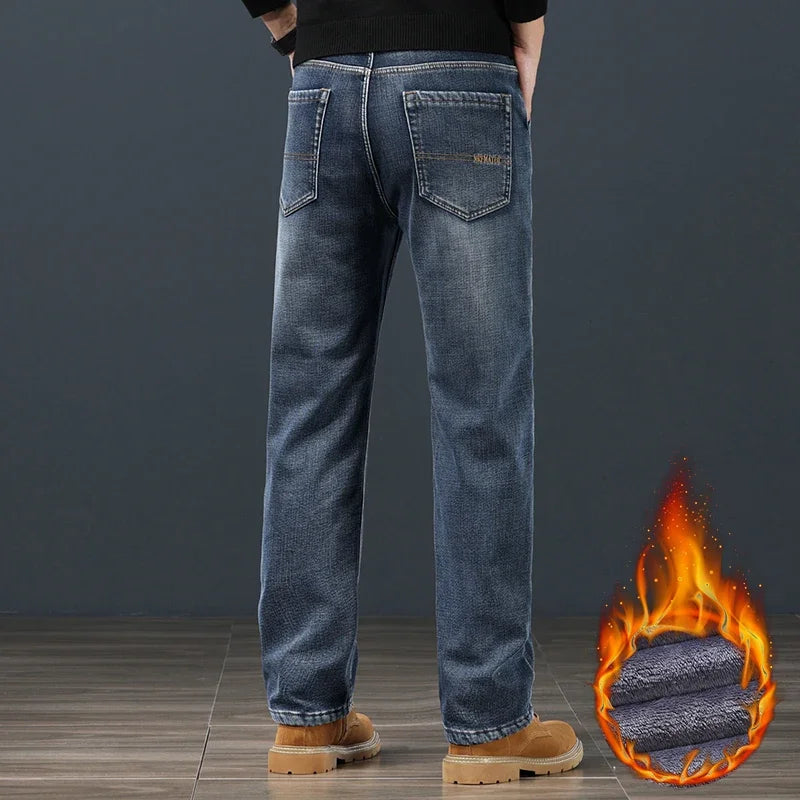 Men's Fleece Jeans